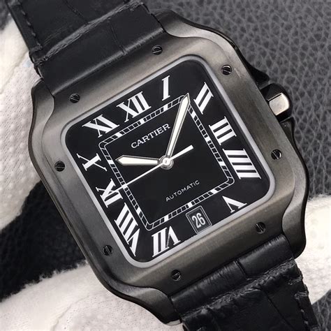 santos de cartier watch fake|cartier santos watch price list.